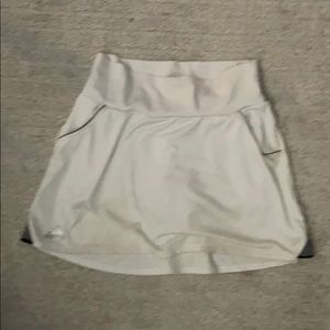 Adidas white ball pocket skort used
